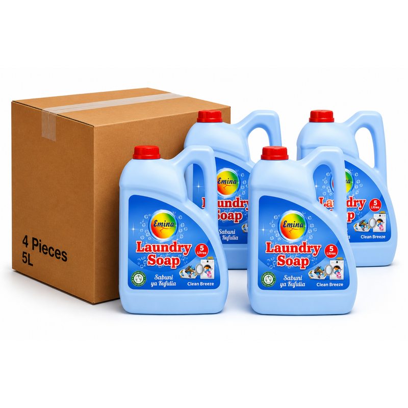 Emina All Purpose Cleaner Liquid Soap 5L (Pack of 4)